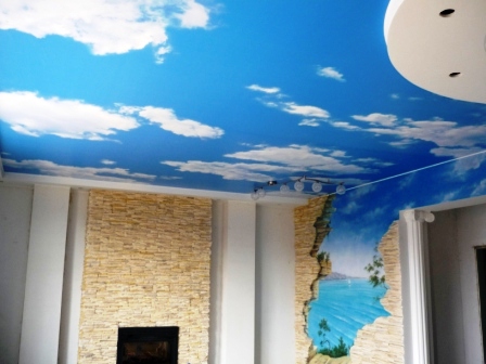 фотообои с перспективой в интерьере фото