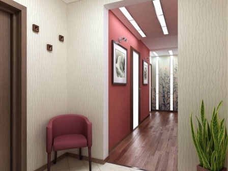 в коридор обои под покраску