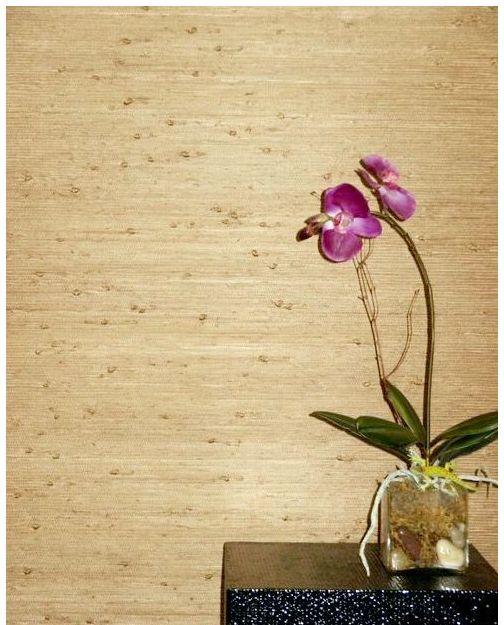 Обои из натуральных материалов