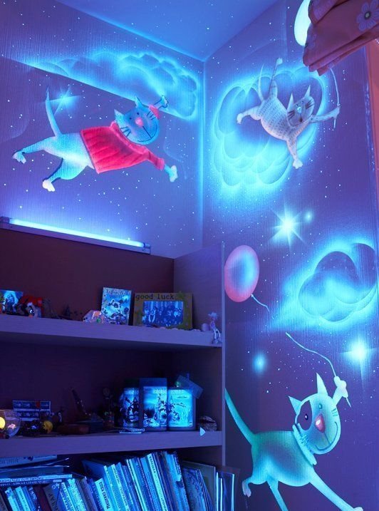 Светящиеся обои